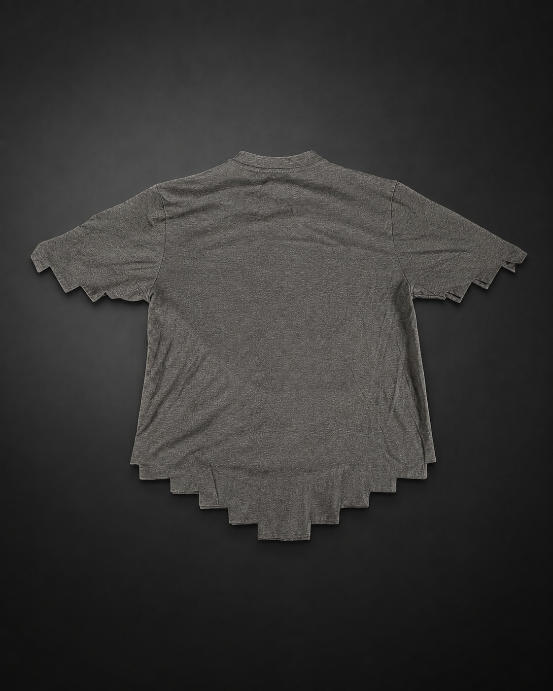 Stair Cut T-Shirt Charcoal view 3