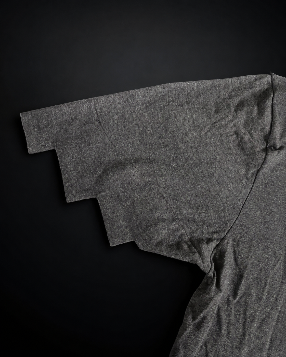 Stair Cut T-Shirt Charcoal view 5